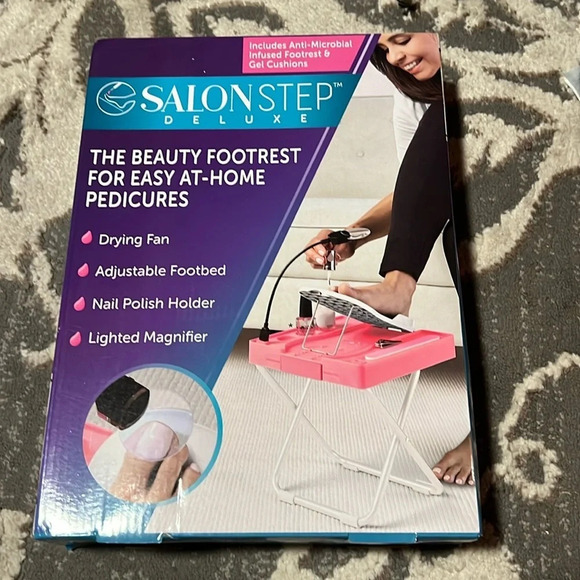 salon step Other - Salon step deluxe beauty footrest for at home pedicures.